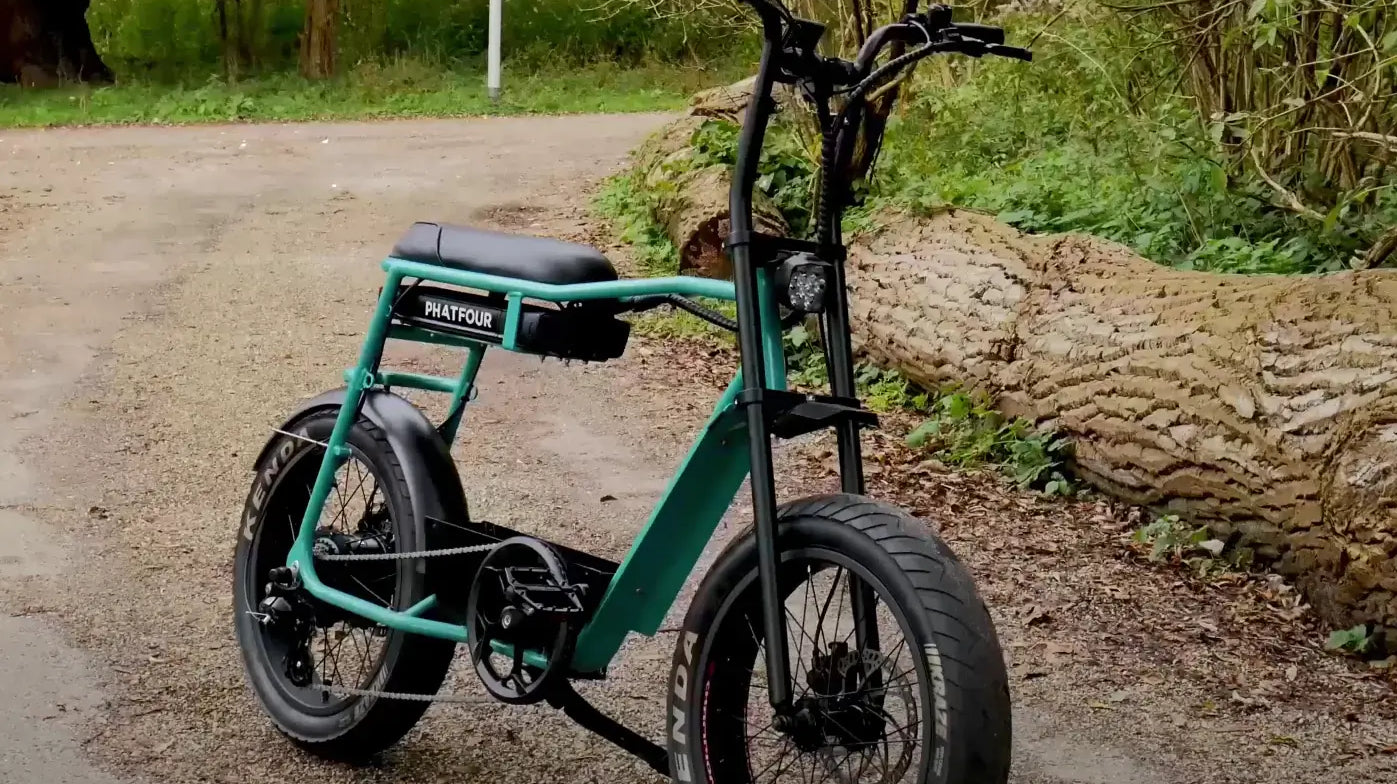 Fiets van Phatfour in het bos