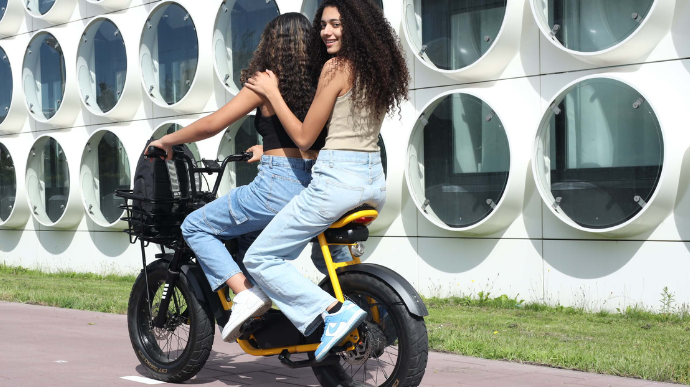 Back to school met de Phatfour fatbike