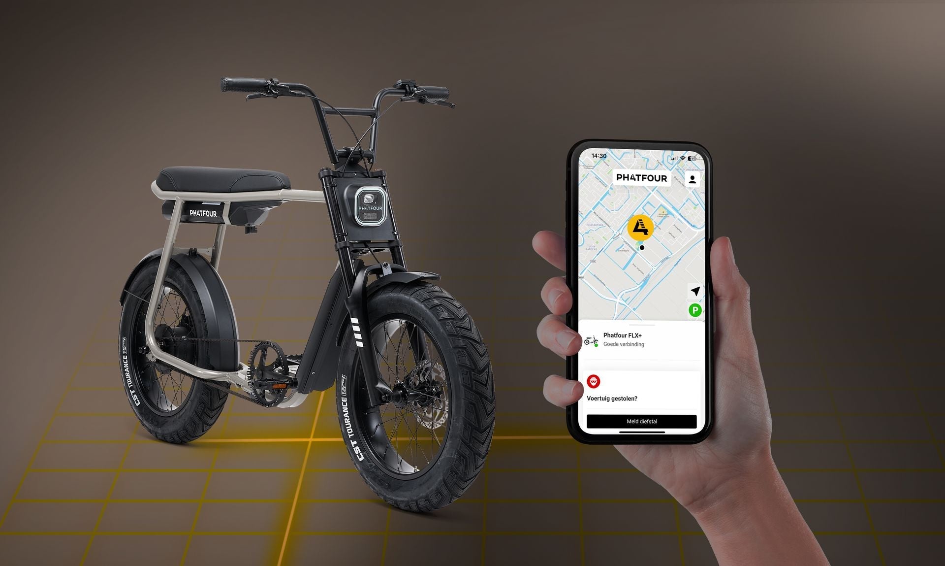 Phatfour Connected maakt fatbike weer verzekerbaar