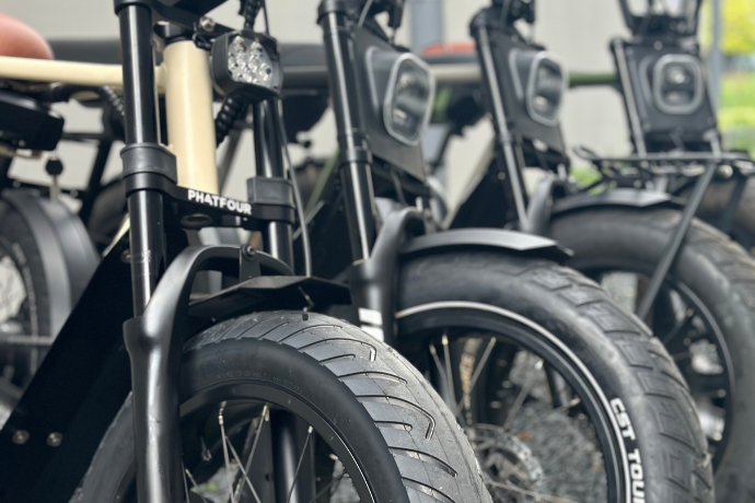 Scoor jouw e-bike tegen een scherpe prijs tijdens de Phatfour sample sale
