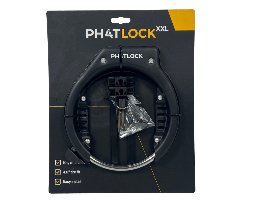 Phatlock XXL  Fatbike ring lock including mounting materials